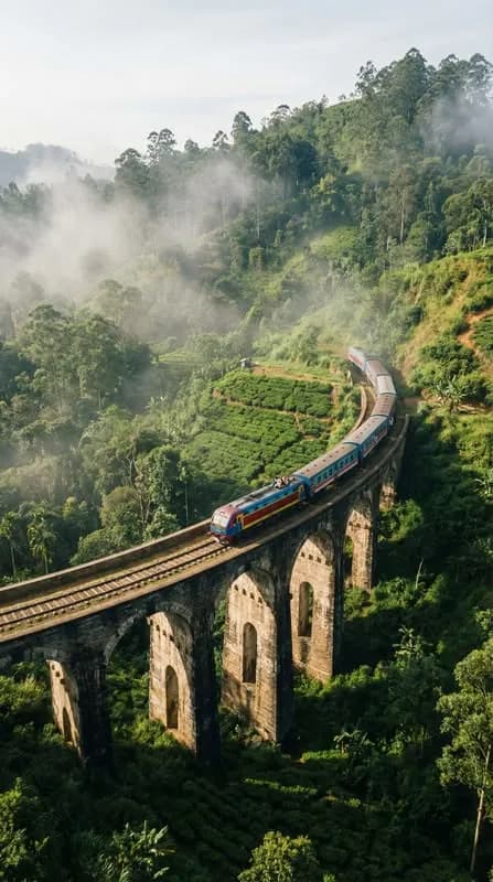 Sri Lanka scenic landscape
